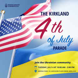 Ukrainians at the Kirkland 4th of July Parade